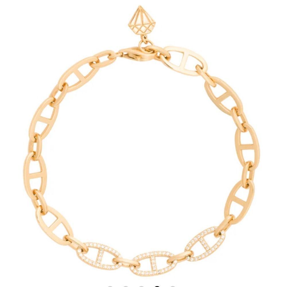 Wanderlust+Co Multi Link Anchor Chain Bracelet - NWT